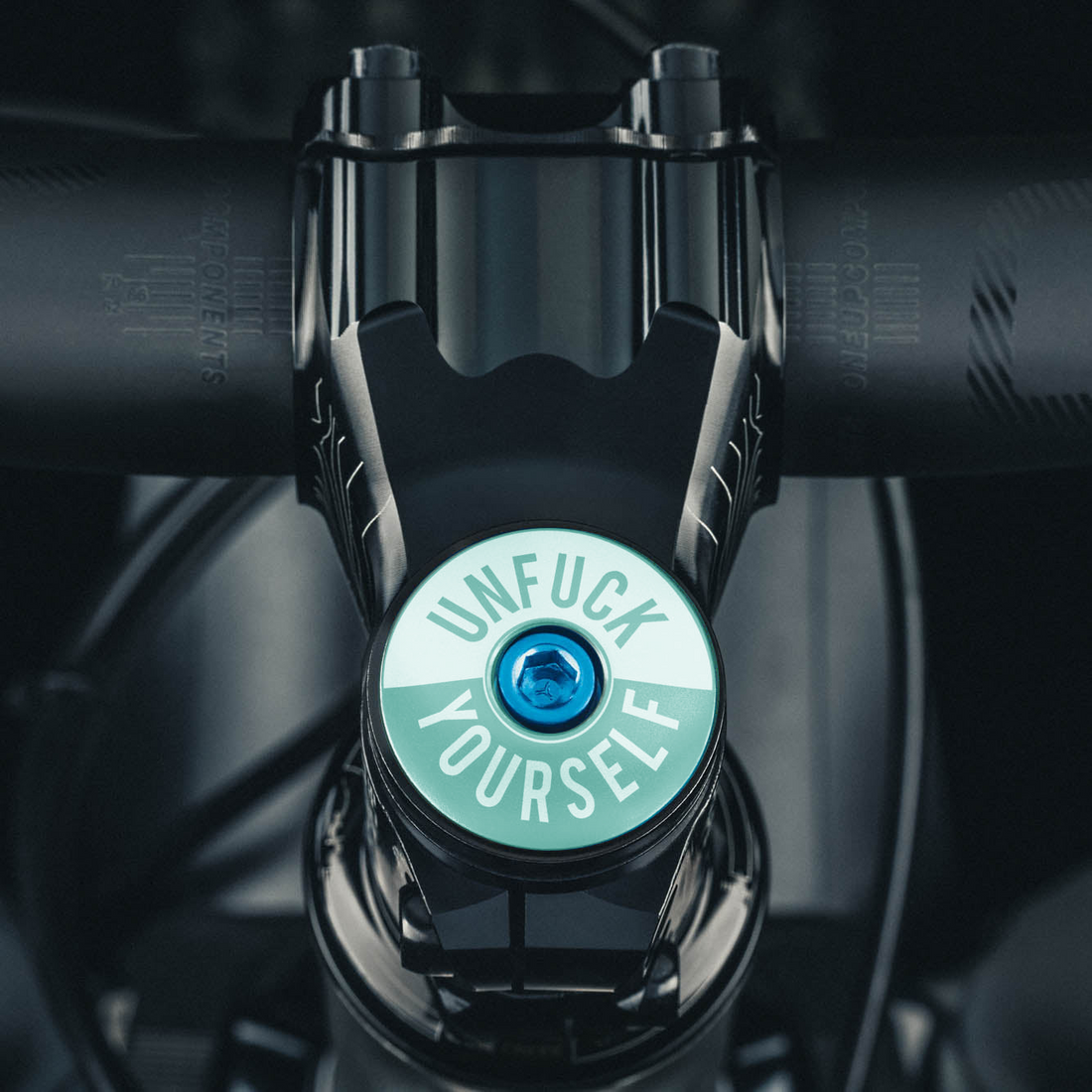 Unfuck Yourself Bicycle Headset Cap