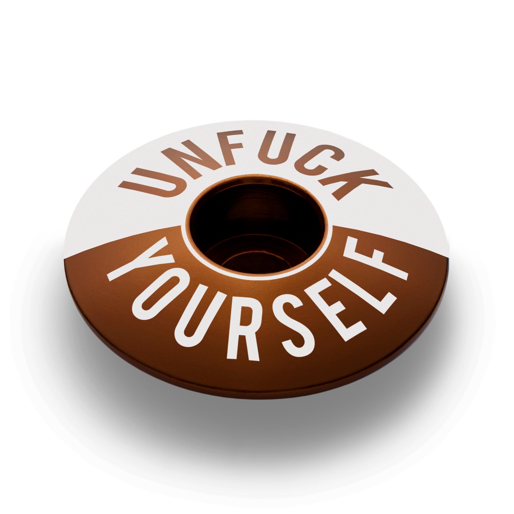 Unfuck Yourself Bicycle Headset Cap