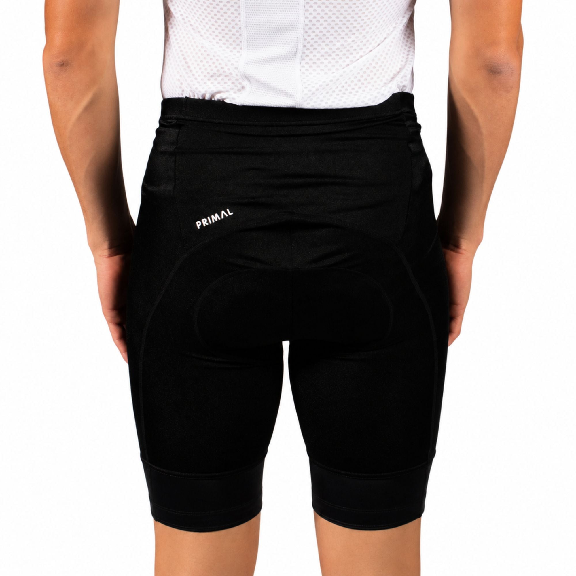 Lunix Men's White Prisma Shorts