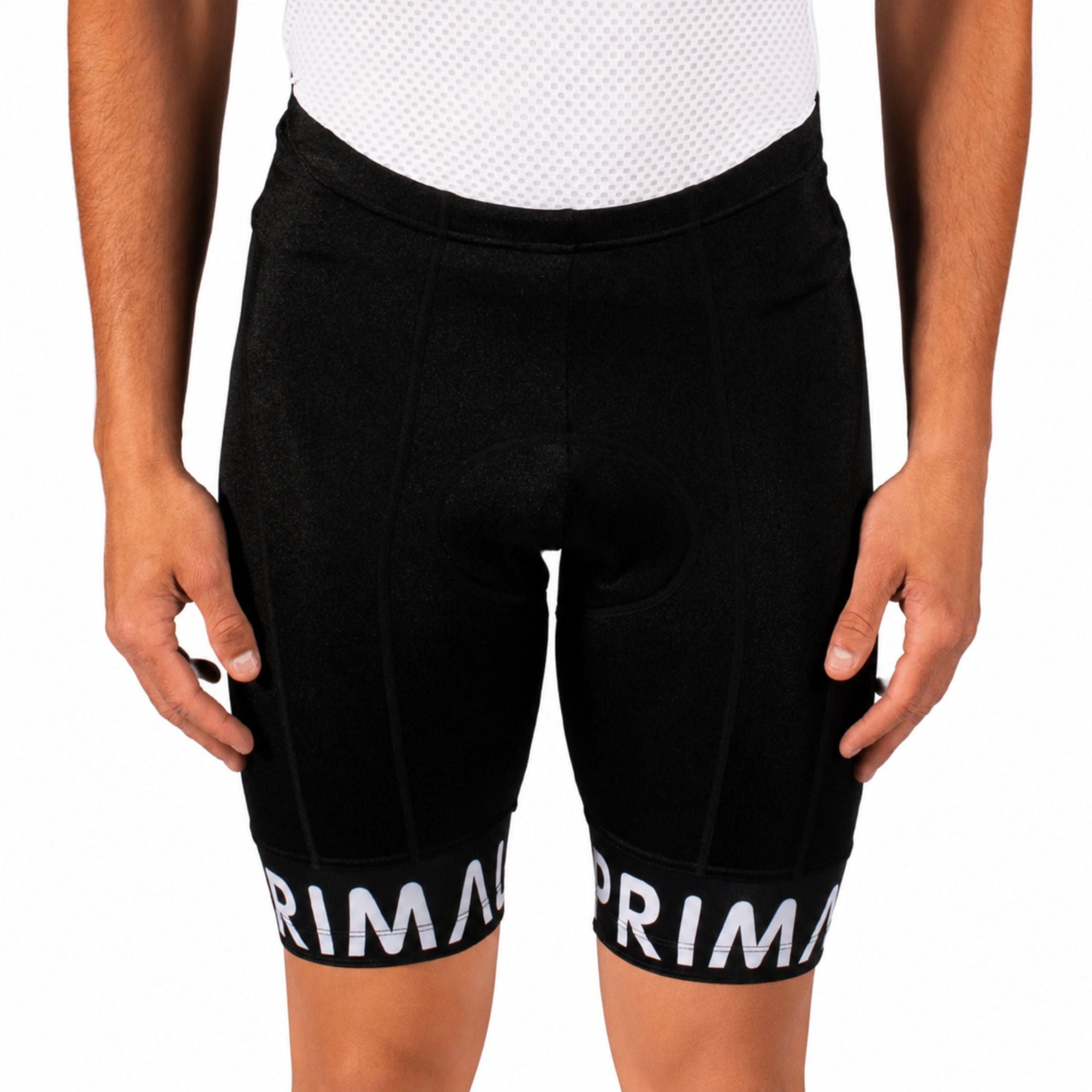 Lunix Men's White Prisma Shorts