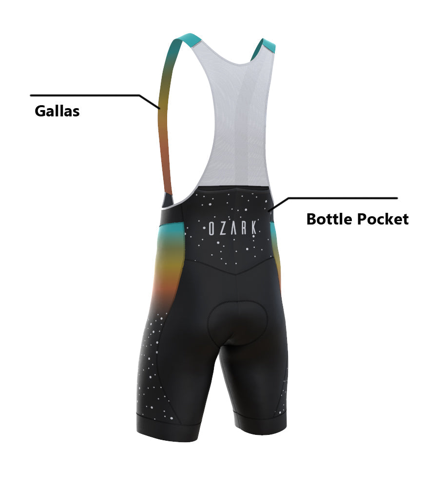 Men’s Ozark Sky Bib Shorts – Performance Fit, Comfort, and Endurance Support