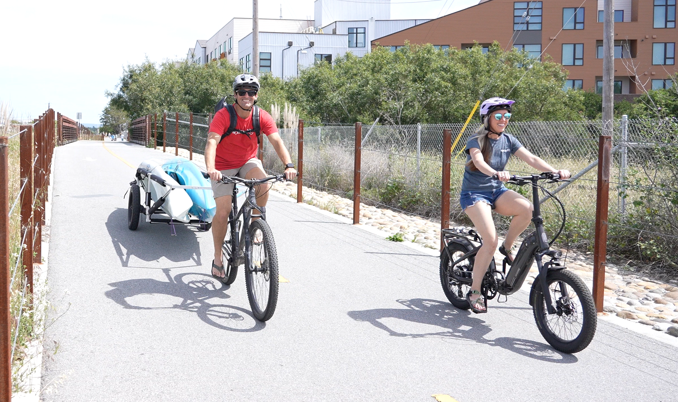 MBB SUP and Kayak Trailer V2 - Aluminum Frame