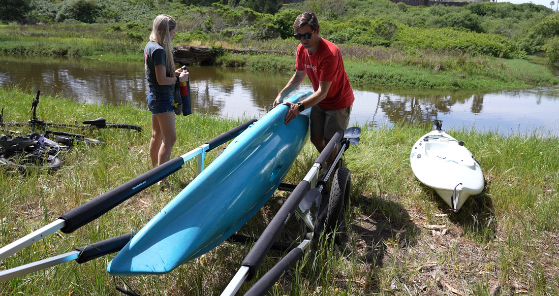 MBB SUP and Kayak Trailer V2 - Aluminum Frame