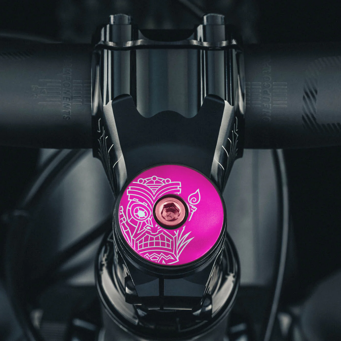 Tiki Trails Bicycle Headset Cap