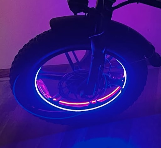 FAT Tire Double Strip Wheel Lights