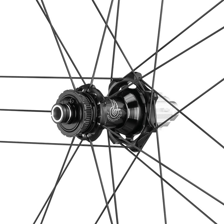 Campagnolo Shamal Dual Profile Rear Wheel - 700c 12 x 142mm Center-Lock HG11-R 2-Way Fit Carbon
