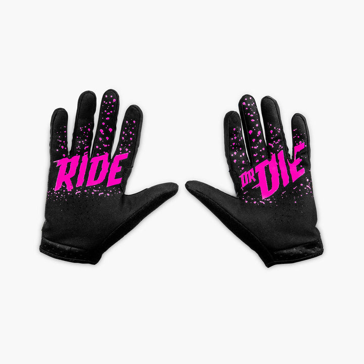 Summer Lightweight Mesh Rider Gloves - Pink