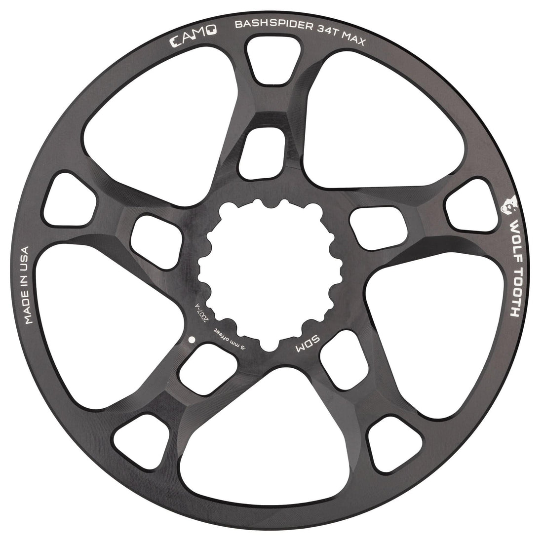 CAMO BashSpider for SRAM 3-Bolt Cranks