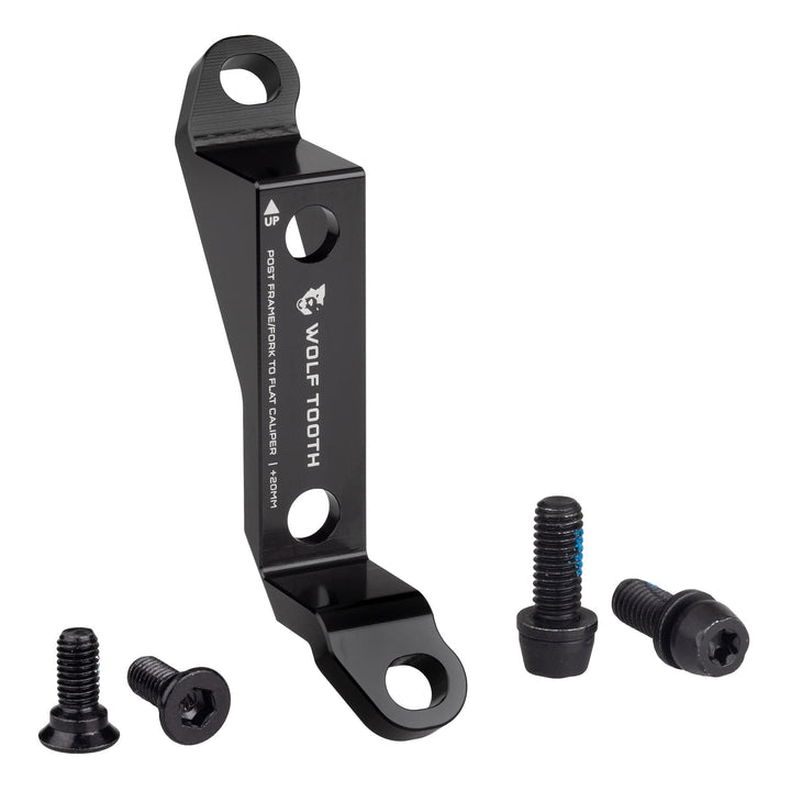 Post to Flat Mount Brake Adapter