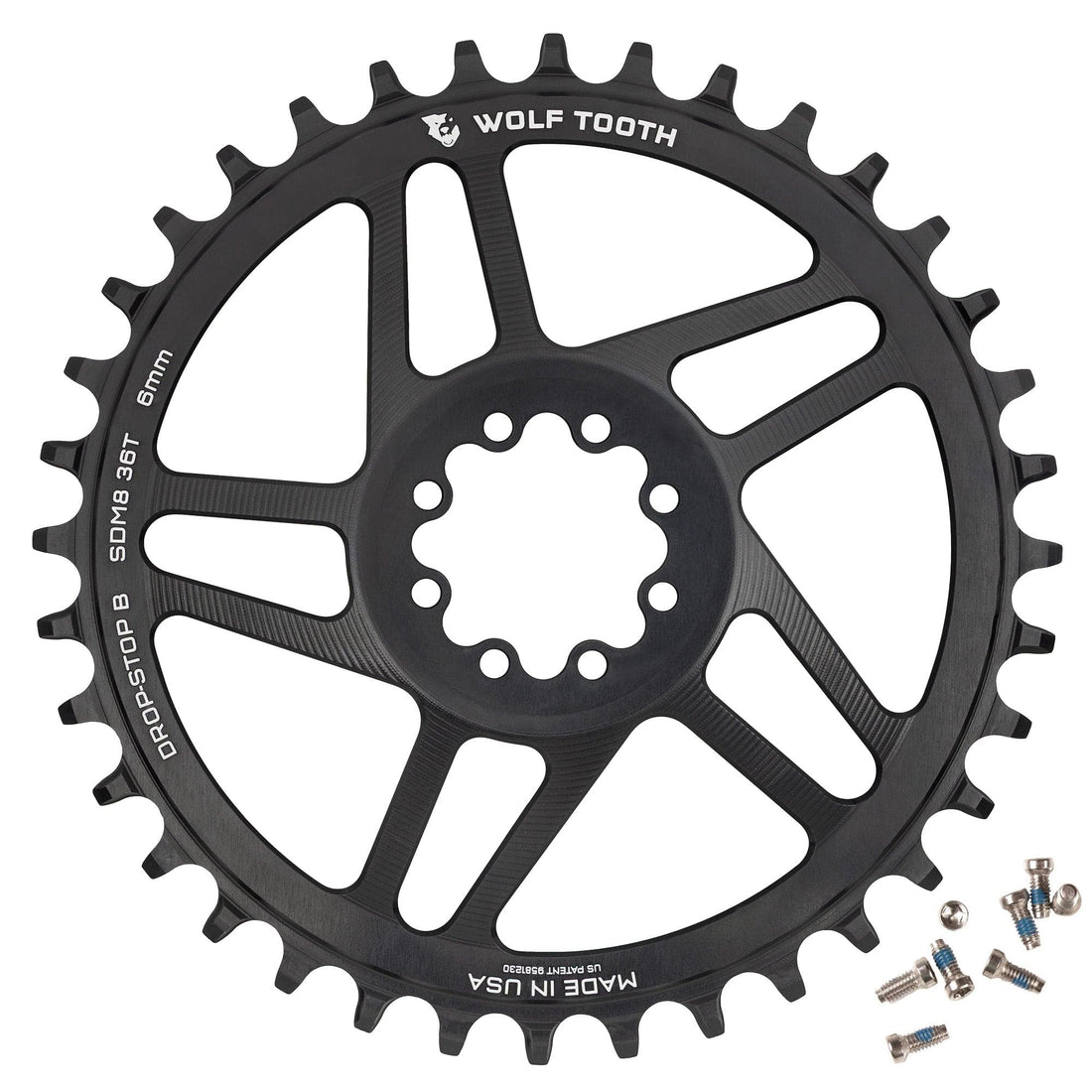 Direct Mount Chainrings for SRAM 8-Bolt Mountain Cranks