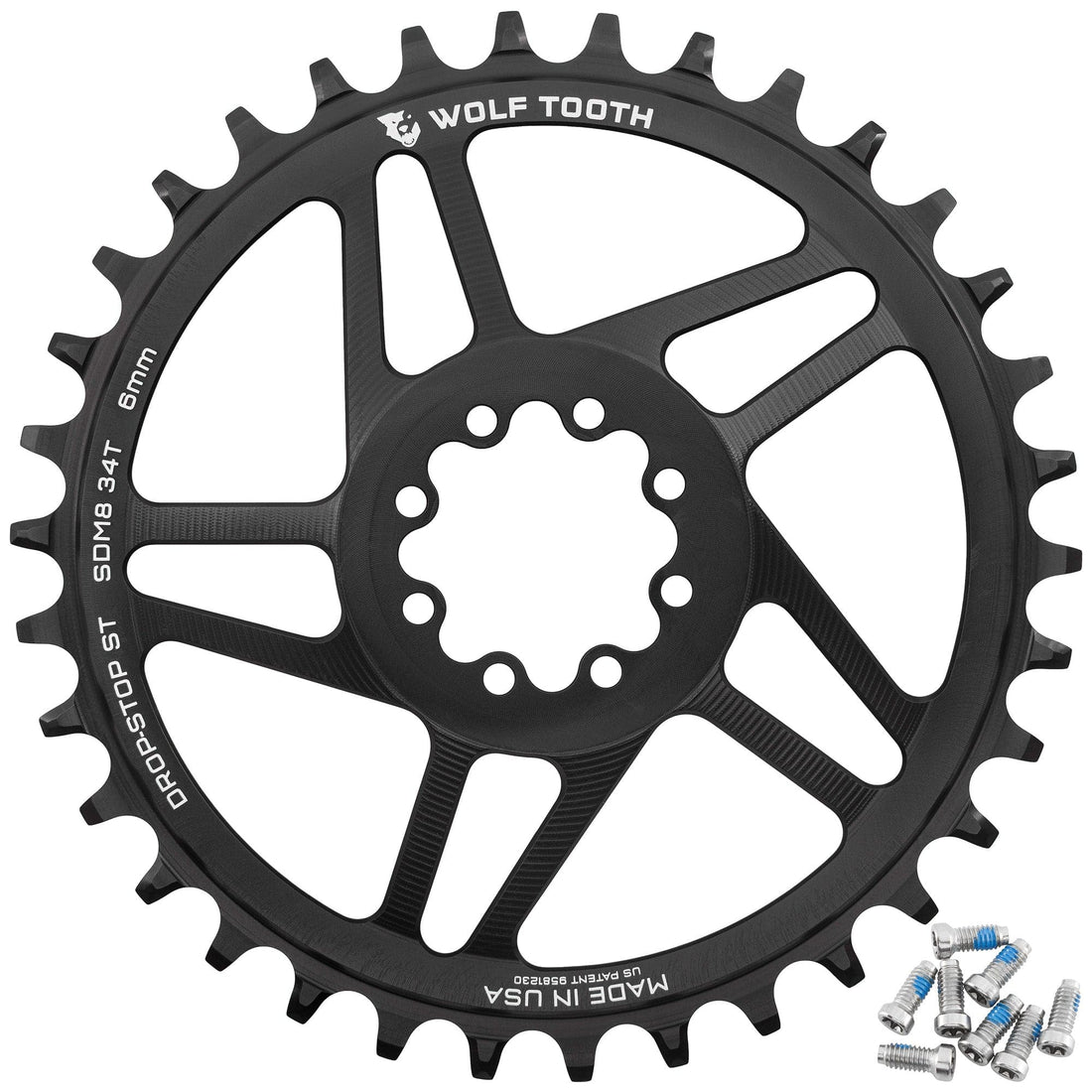 Direct Mount Chainrings for SRAM 8-Bolt Mountain Cranks