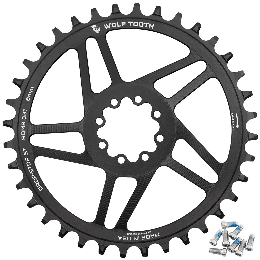 Direct Mount Chainrings for SRAM 8-Bolt Mountain Cranks
