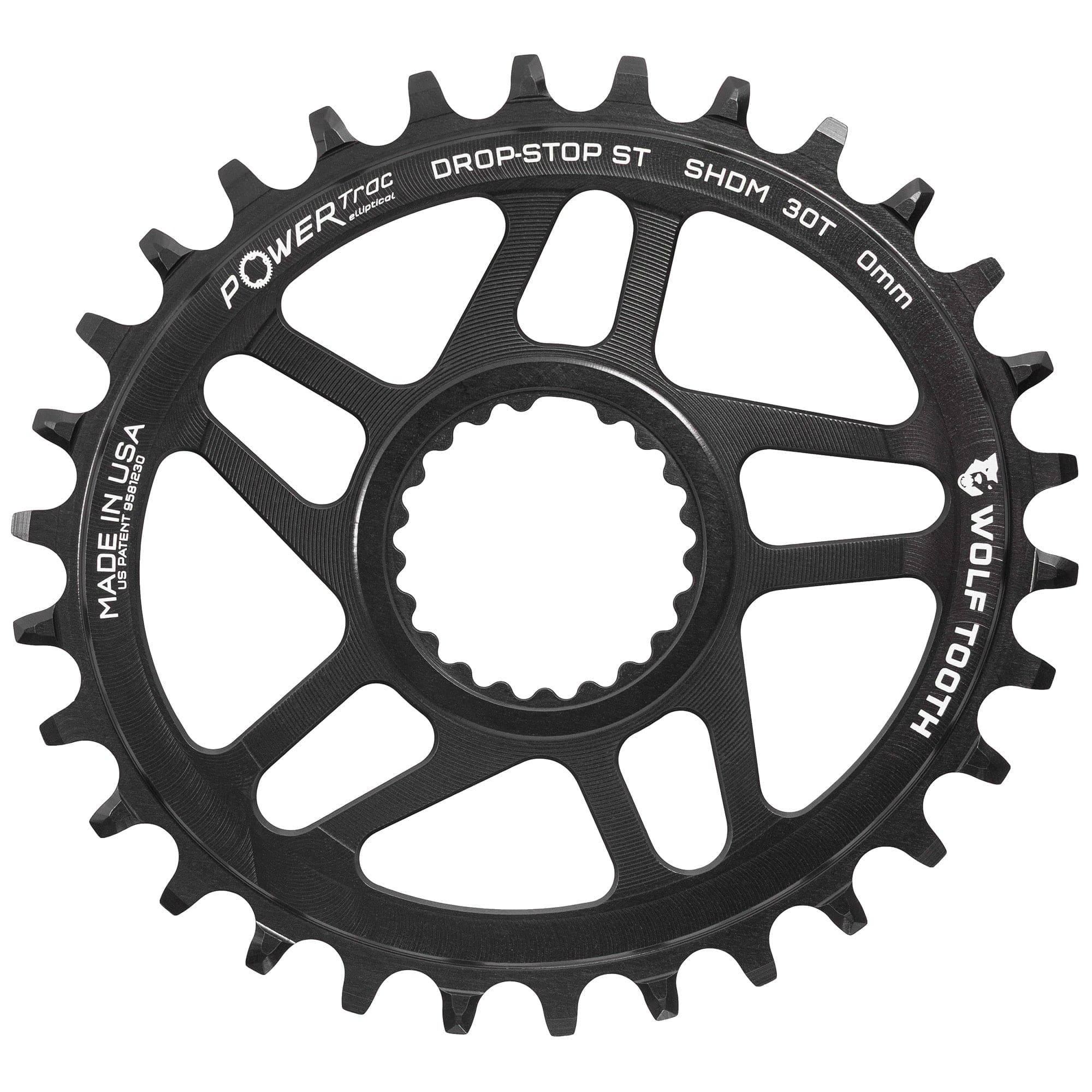 Oval Direct Mount Chainrings for Shimano Cranks