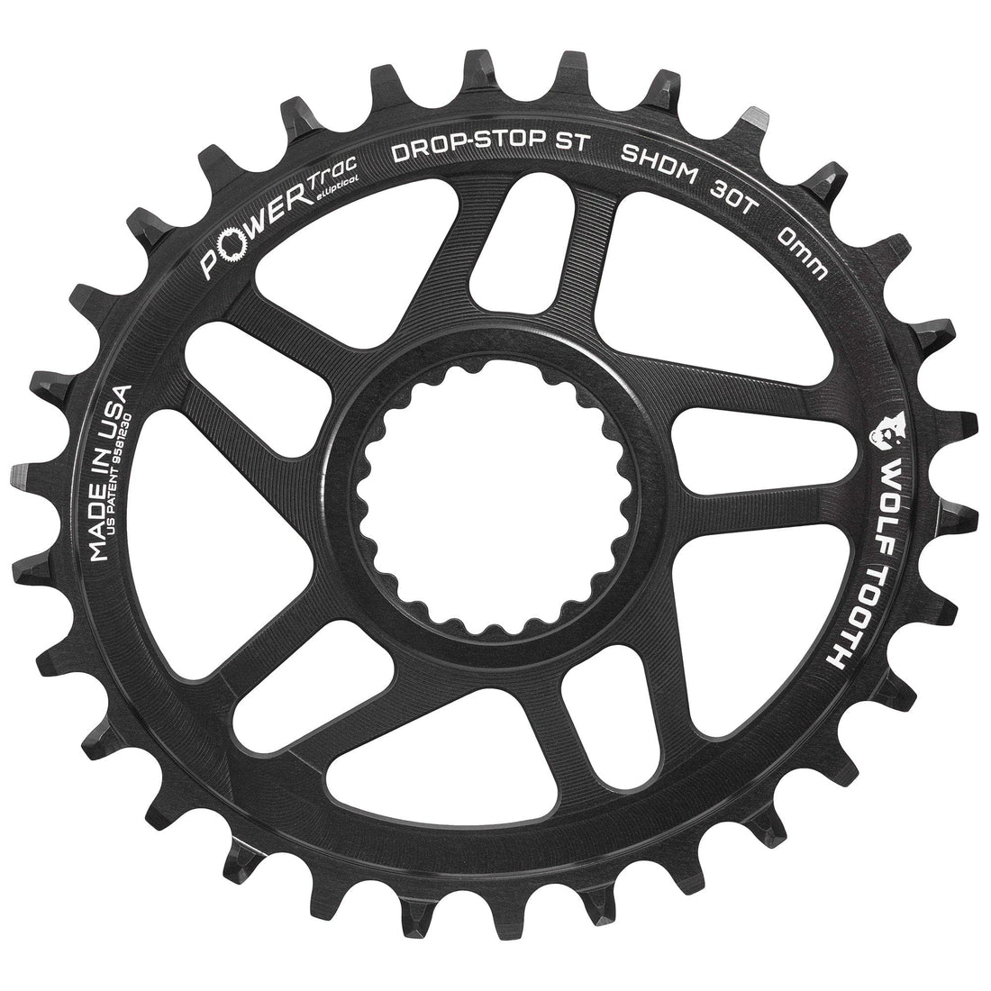Oval Direct Mount Chainrings for Shimano Cranks