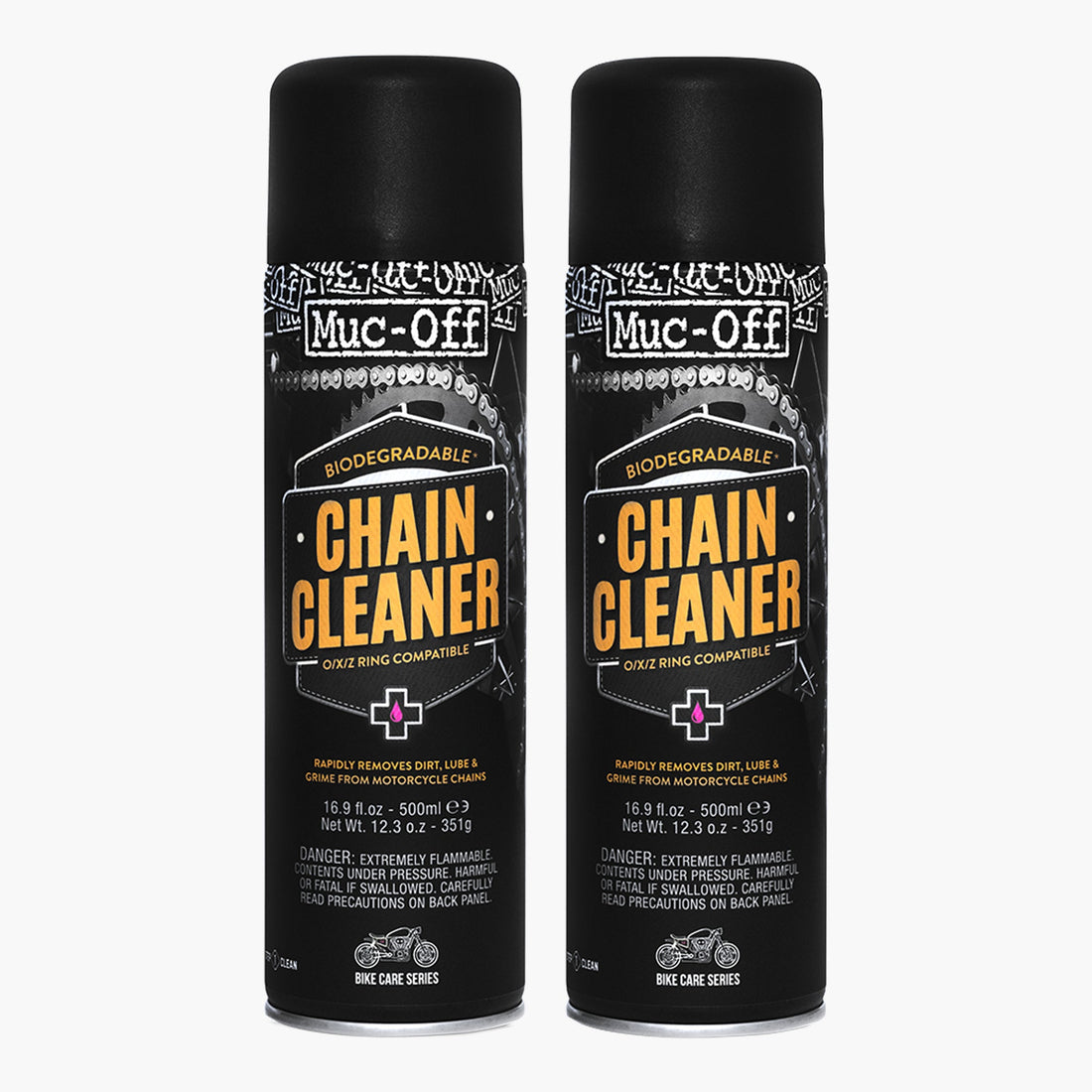 2 x Motorcycle Chain Cleaner 16.9 fl oz