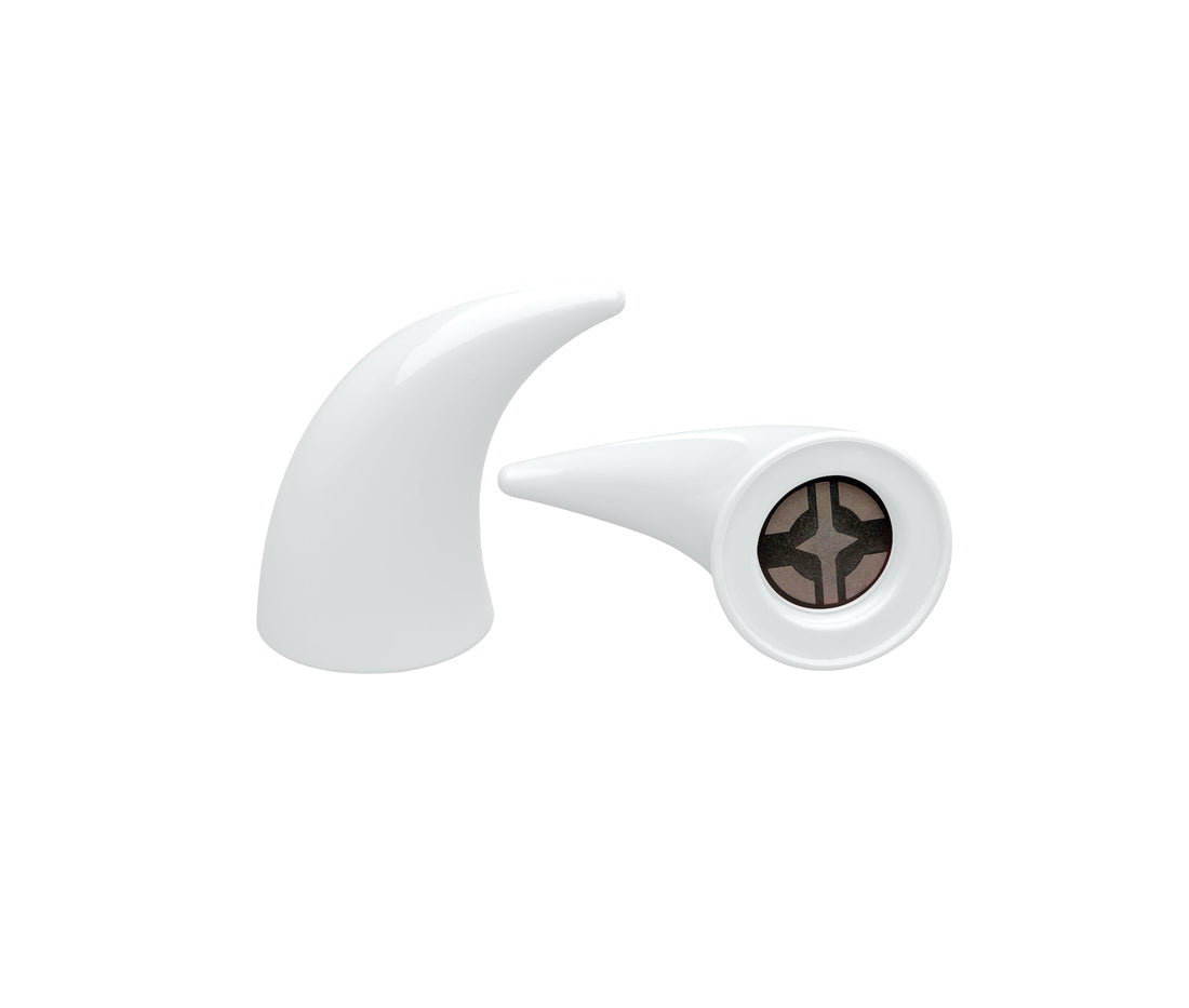 MagNeatOhz: Large White Devil Horns for Helmet