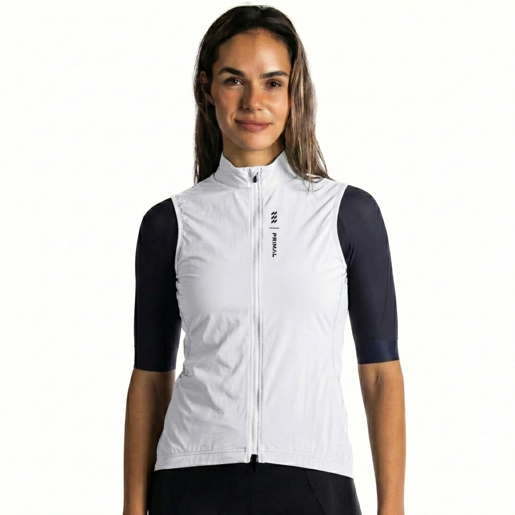 Alitios White Women's Etheros Gilet