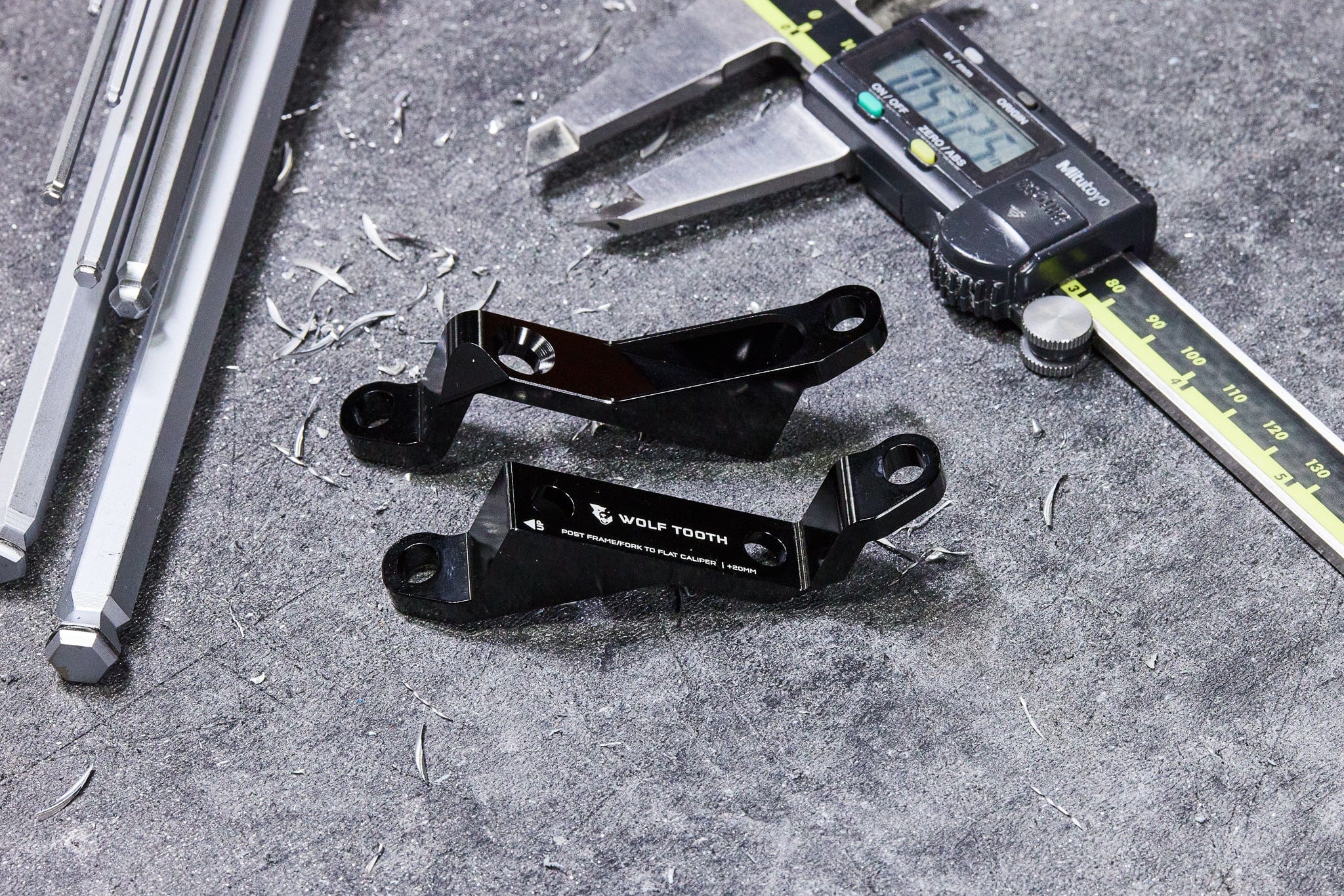 Post to Flat Mount Brake Adapter