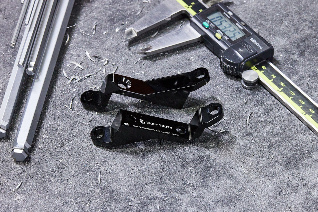 Post to Flat Mount Brake Adapter