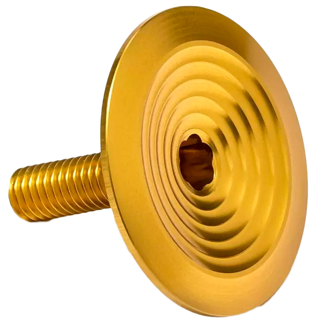 absoluteBLACK Integrated Headset Top Cap and Bolt - Gold