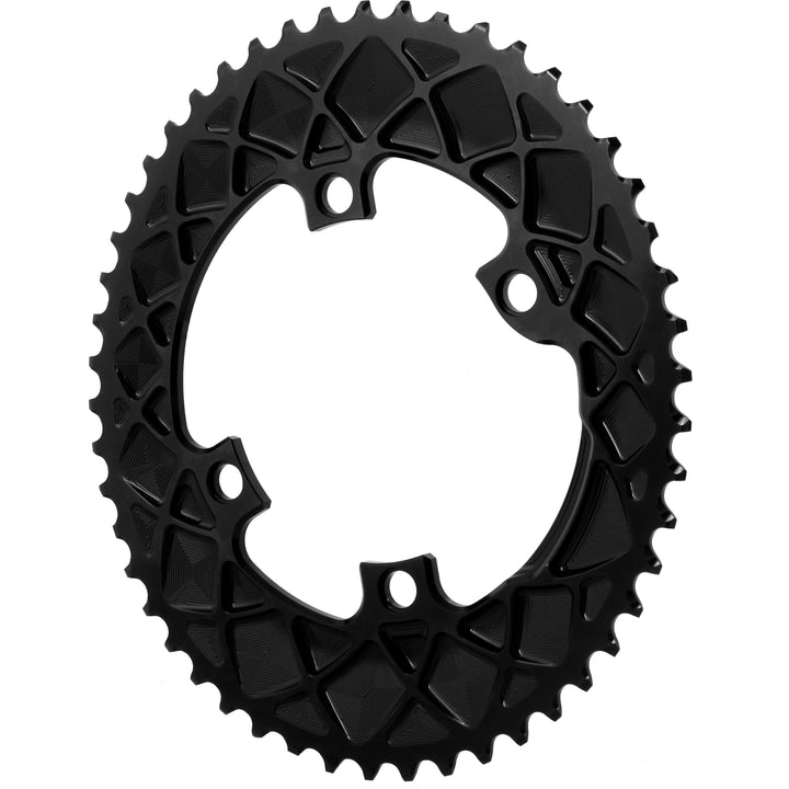 Absolute Black Premium Oval Road 50T Shimano 9100/8000 - Black