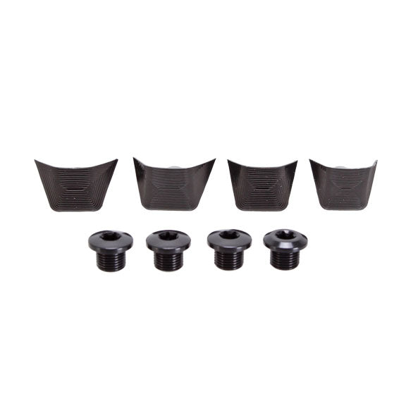 absoluteBLACK Crank Bolts and Covers - For Ultegra 6800 Cranks Black