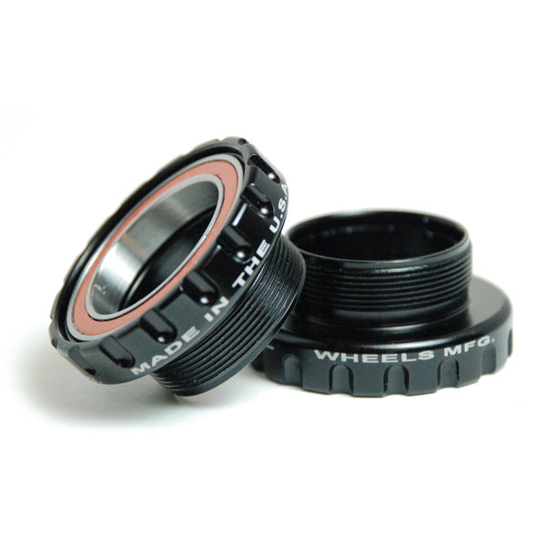 Threaded to 30mm Ceramic Hybrid BB - Black