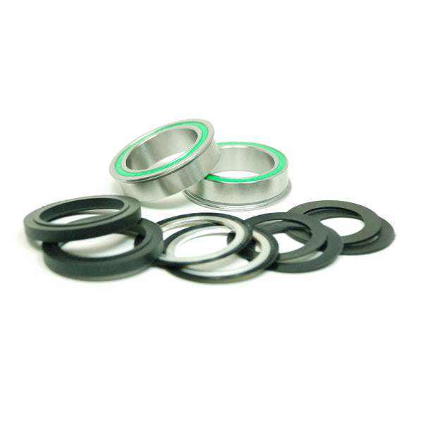BB86 to 30MM Flanged, Dual Row PressFit 86/92 ABEC-3 Bottom Bracket