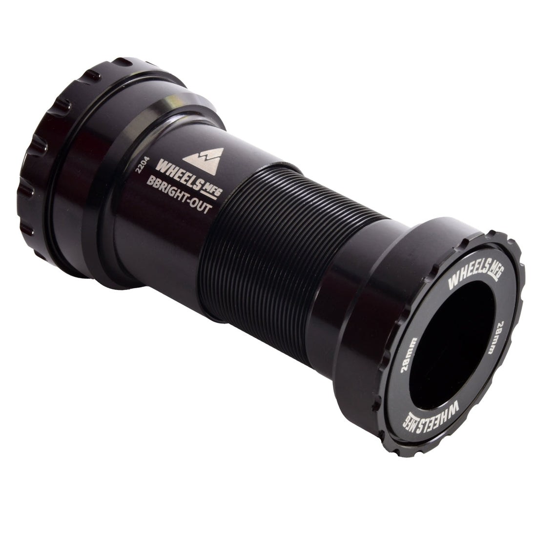 BBRight™ Outboard ABEC-3 BB for M30 28/30mm Praxis - Compatible Cranks - Black