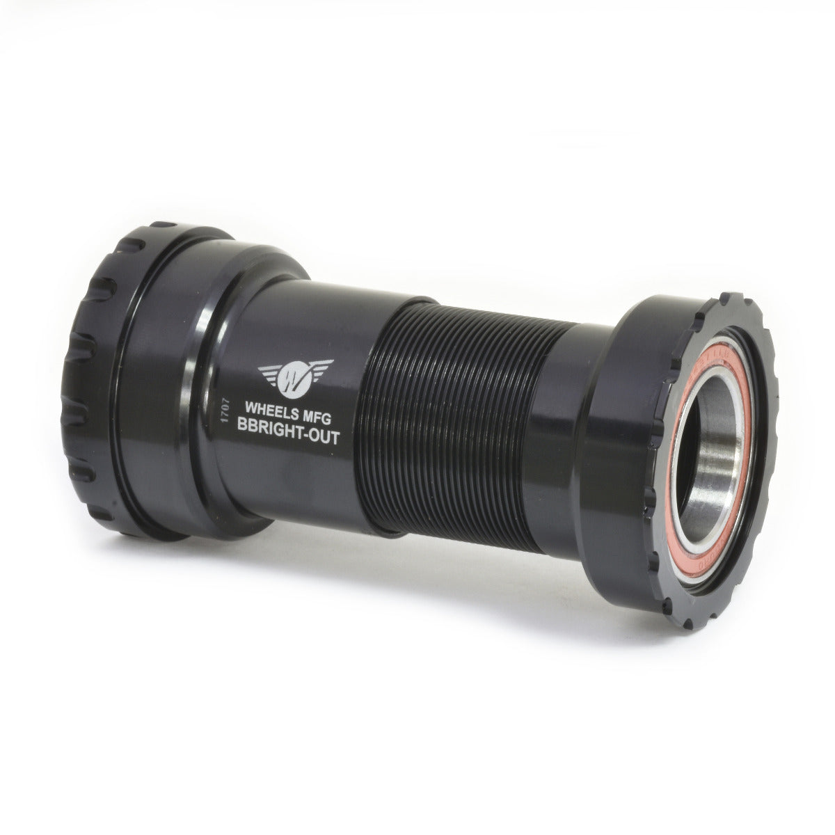 BBRight™ Outboard Angular Contact BB for 24mm (Shimano) Cranks - Black