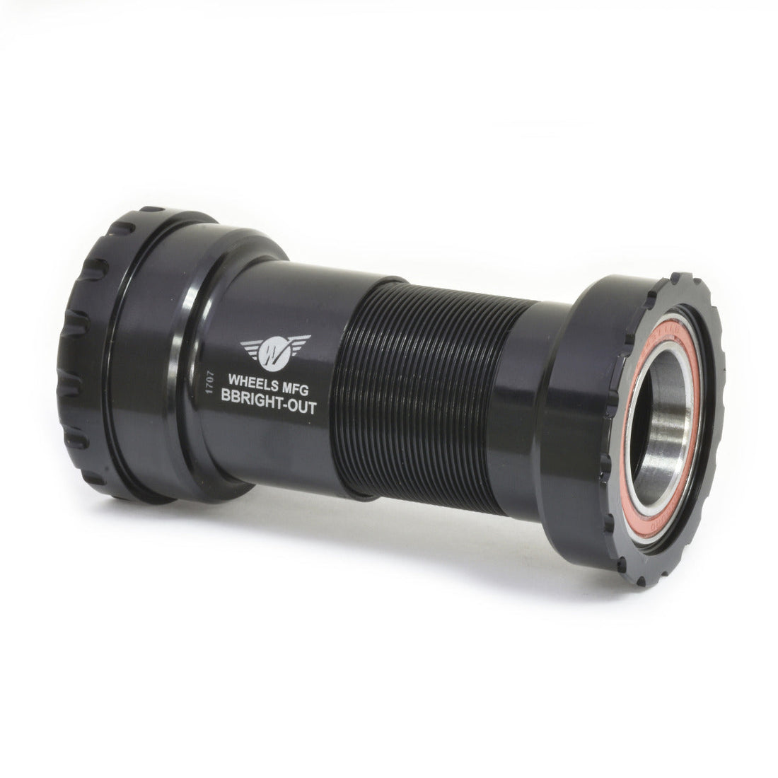 BBRight™ Outboard Angular Contact BB for 24mm (Shimano) Cranks - Black
