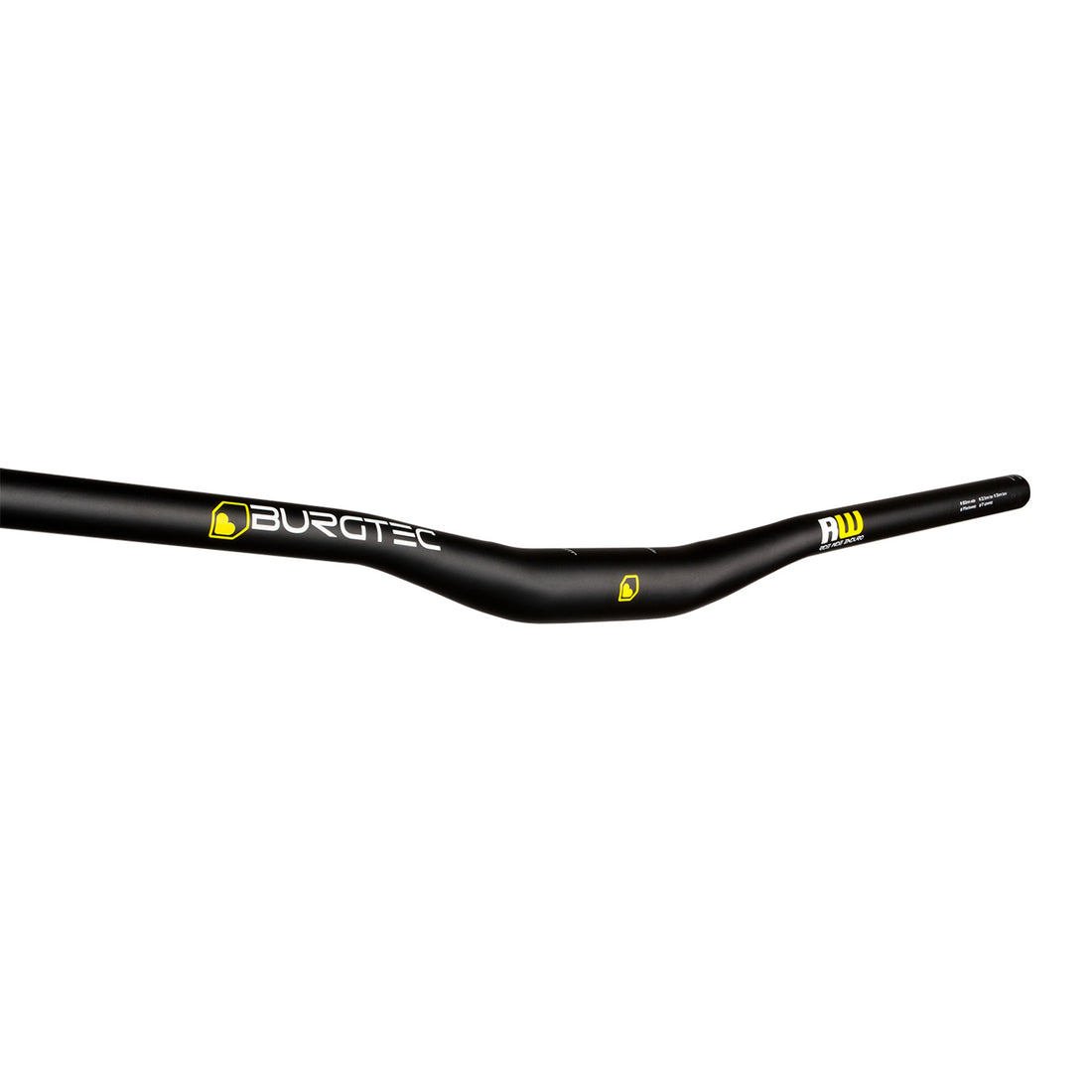 Burgtec Ride Wide Enduro Riser Bar (35) 22.5mm/800mm Black