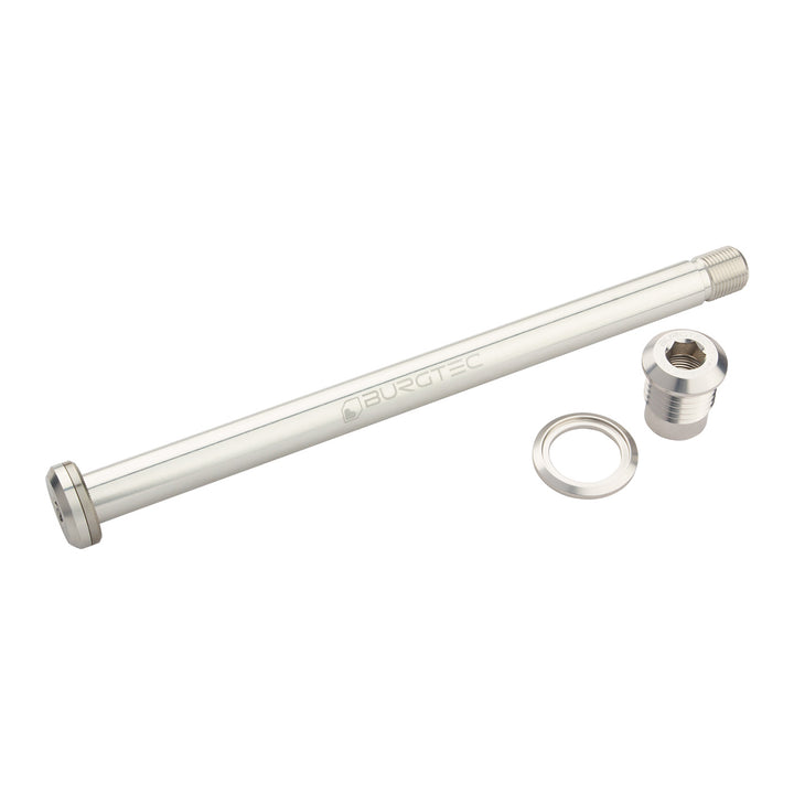 Burgtec Yeti Boost Rear Axle 12x174mm Rhodium Silver