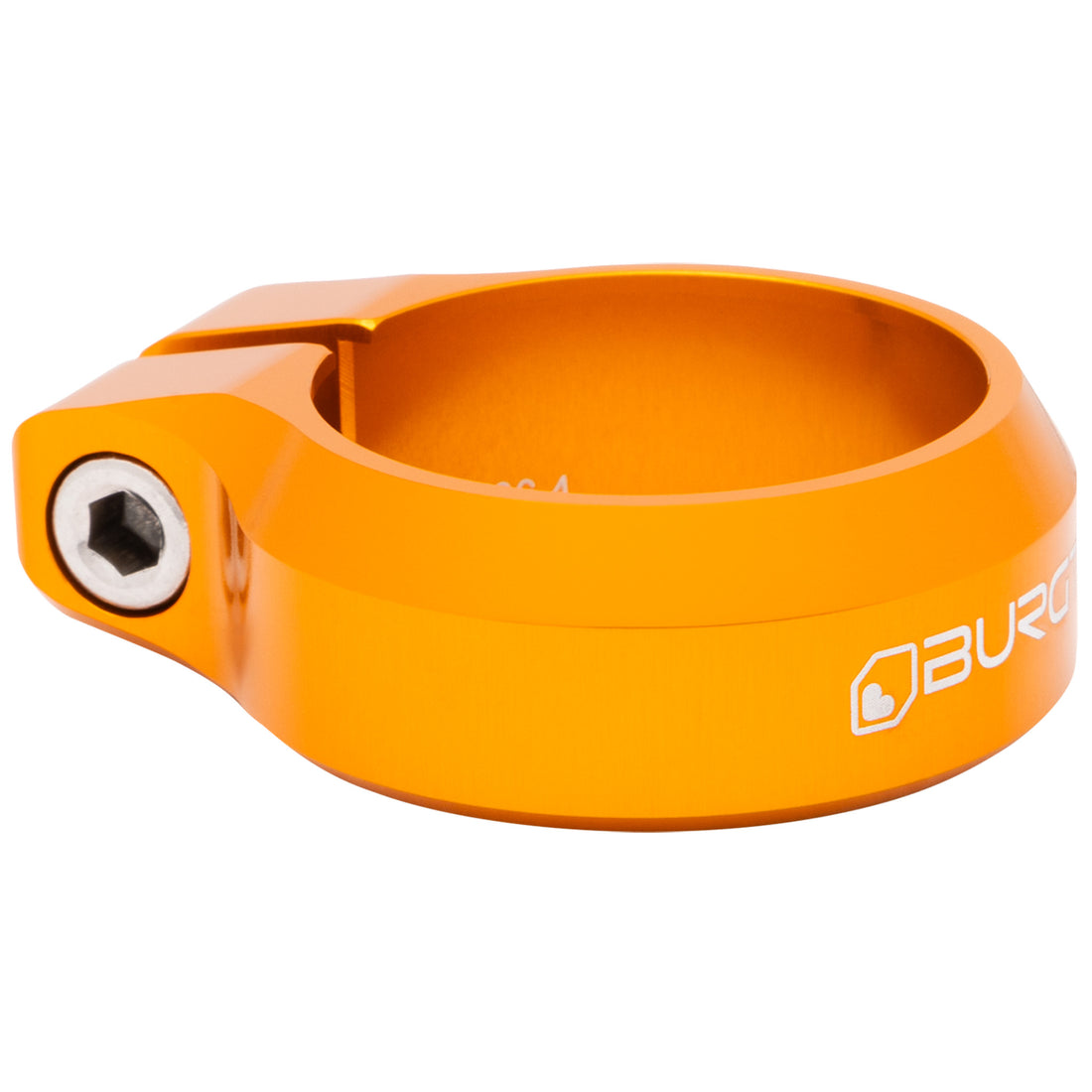 Burgtec Seat Clamp 36.4mm Iron Bro Orange