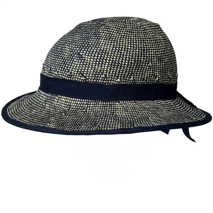 Straw Hat Helmet Shibori Blue Cover ONLY