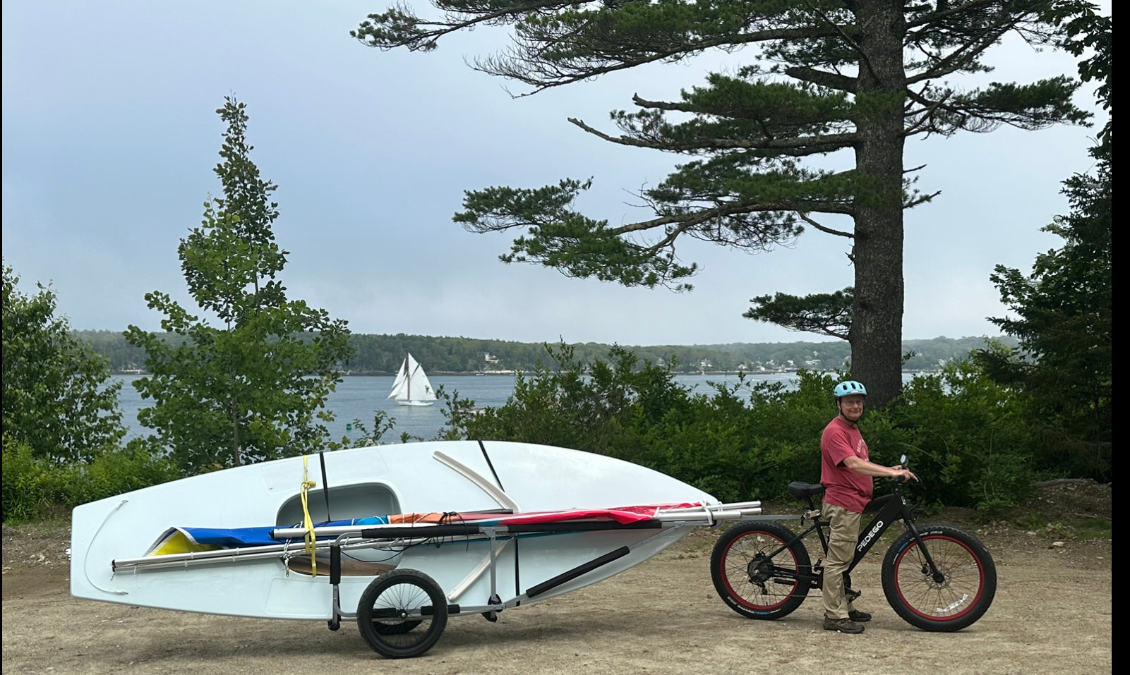 MBB SUP and Kayak Trailer V1 - Steel Frame