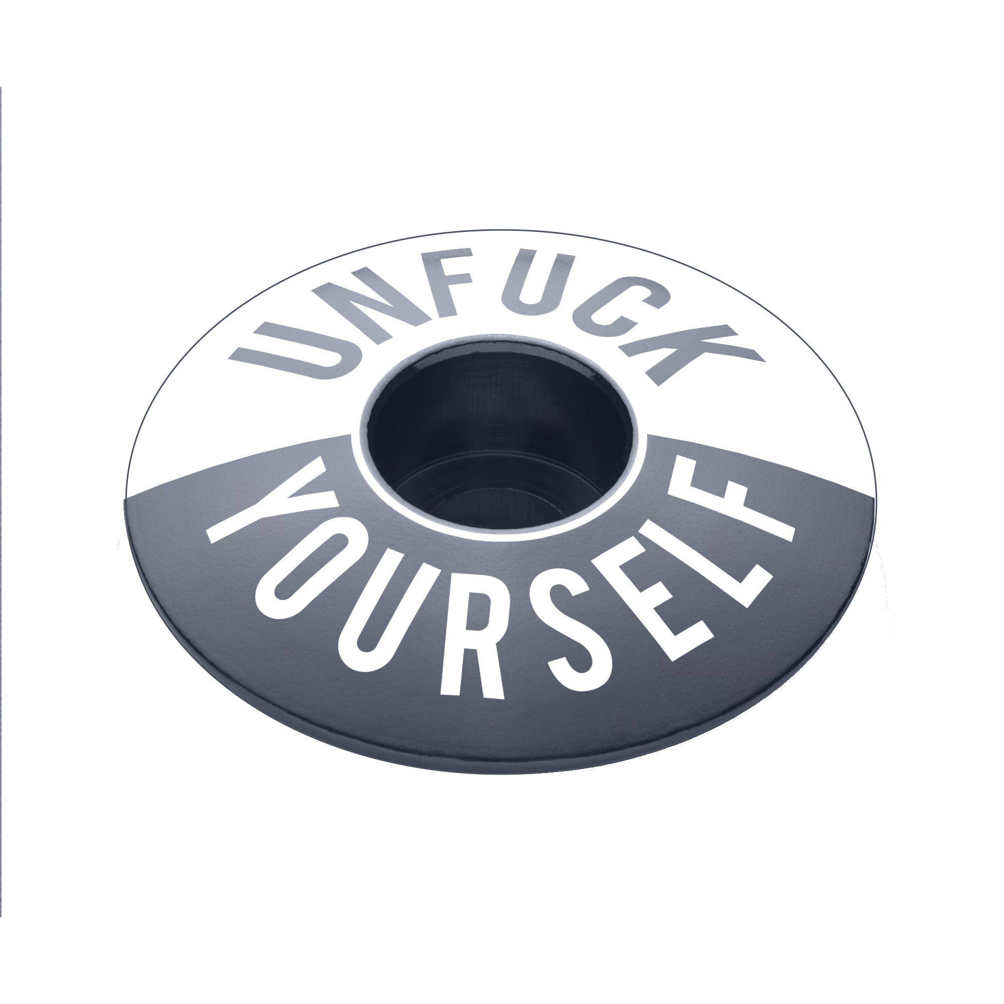 Unfuck Yourself Bicycle Headset Cap