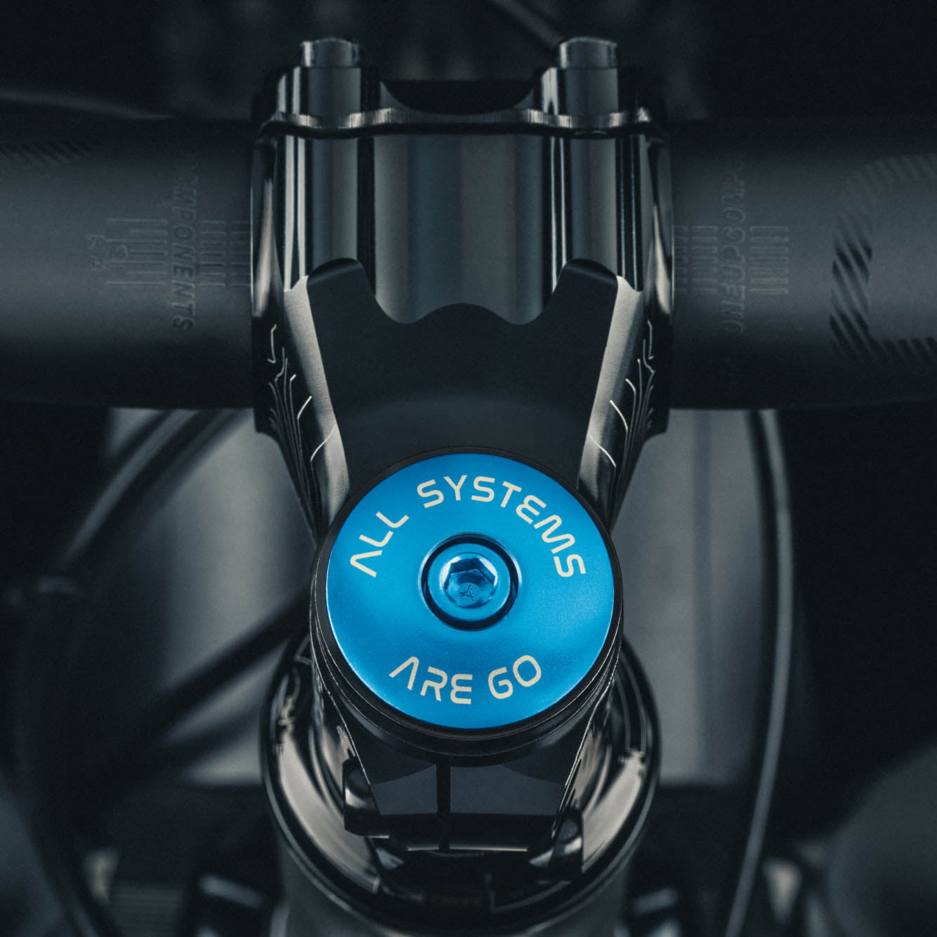All Systems Are Go Bike Headset Cap