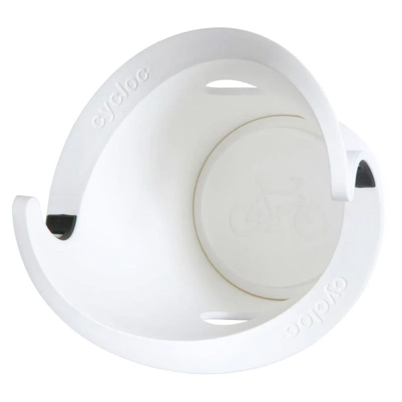 Cycloc Solo Wall Mounted Bike Storage Device White
