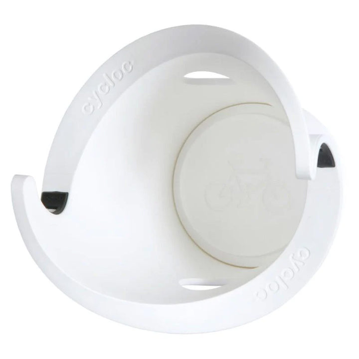Cycloc Solo Wall Mounted Bike Storage Device White