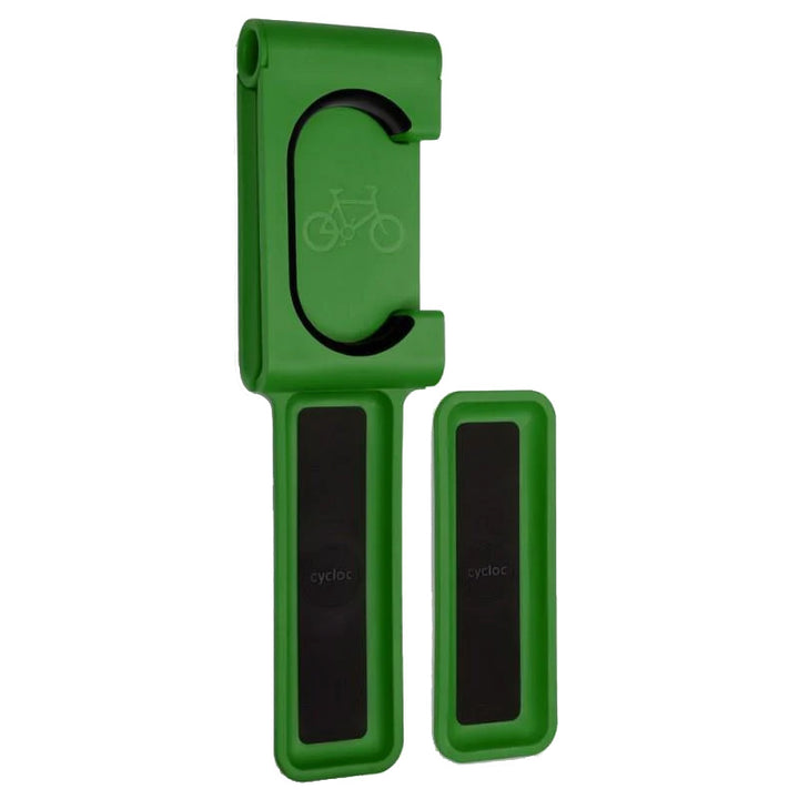 Cycloc Endo Wall Mounted Bike Storage Device Green