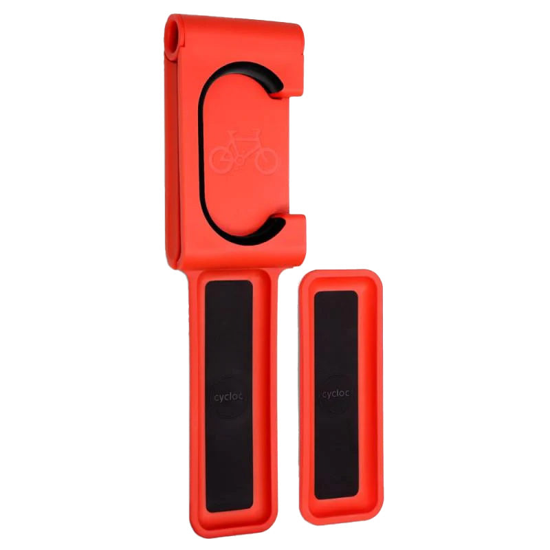 Cycloc Endo Wall Mounted Bike Storage Device Orange