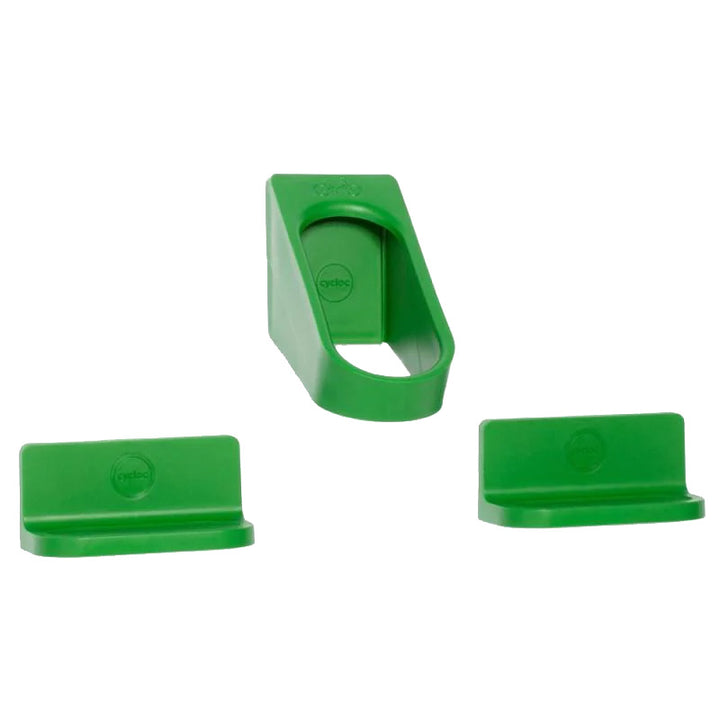 Cycloc Hero Wall Mounted Bike Storage Device Green