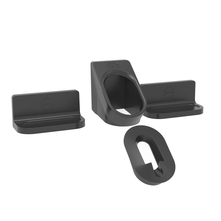 Cycloc Super Hero Wall Mounted Bike Storage Black