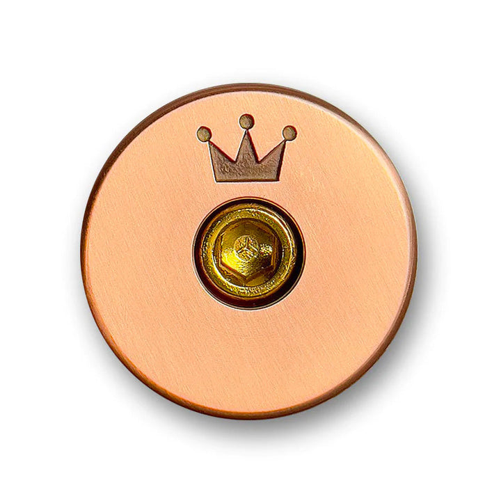 Bespoke Copper Crown Bicycle Headset Cap