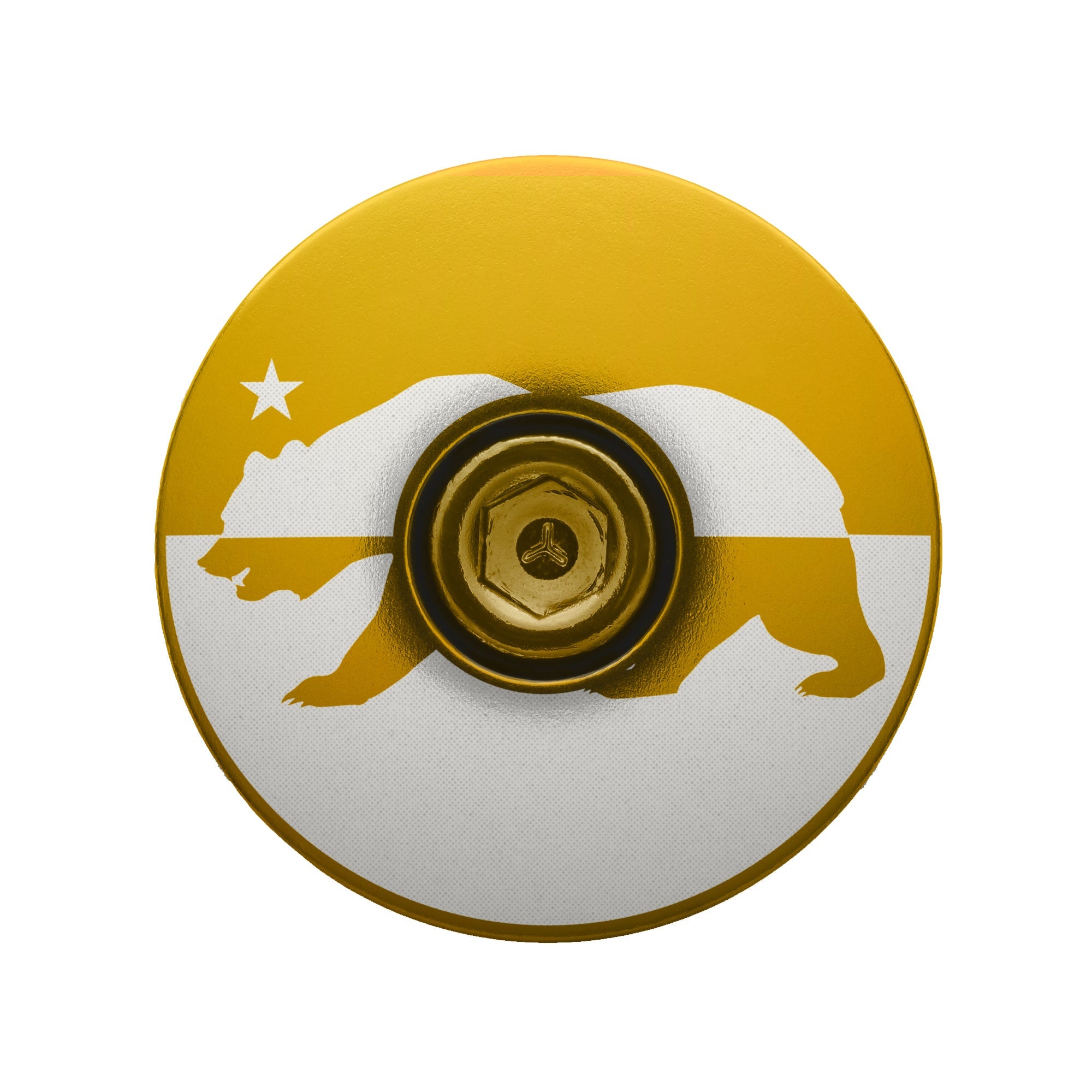 California Republic Bicycle Stem Cap