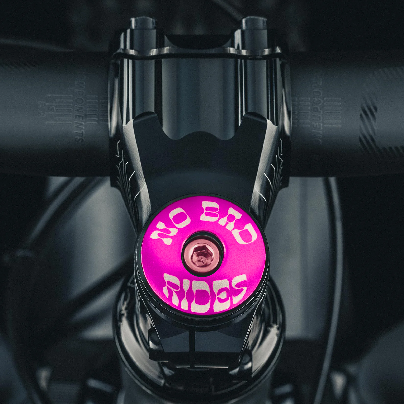 No Bad Rides Custom Bicycle Headset Cap