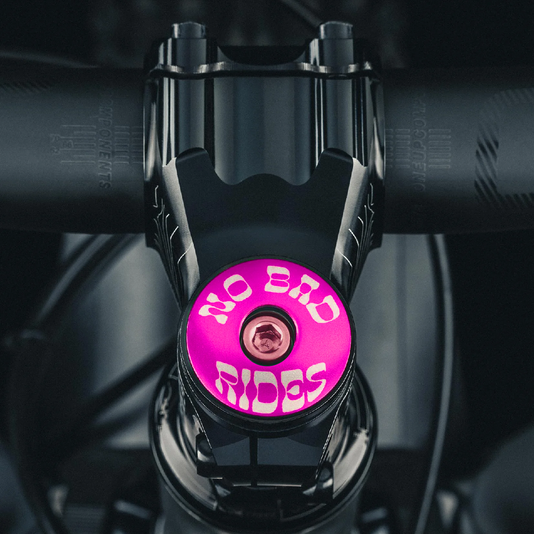 No Bad Rides Custom Bicycle Headset Cap