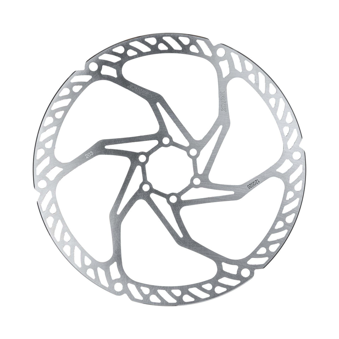 Trickstuff Ultra Light 203mm Rotor 6-Bolt Silver