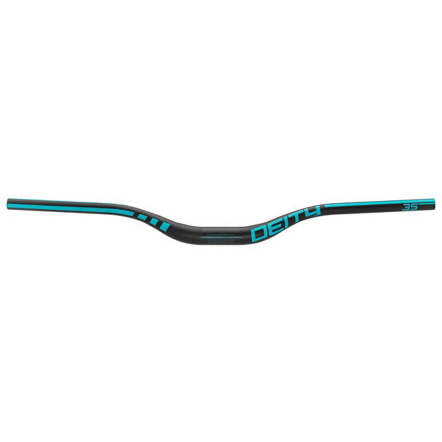 Deity Speedway Carbon Riser Bar (35) 50mm/810 Turquoise